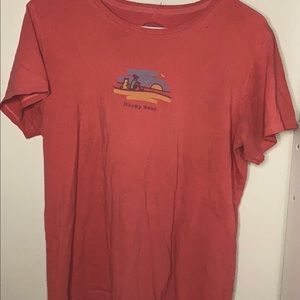 ~LIFE IS GOOD Casual Pink T-Shirt~